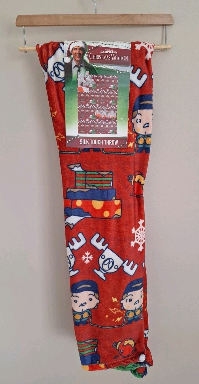 National Lampoons Christmas Vaction Silk Touch Plush Throw Blanket 50 X 70